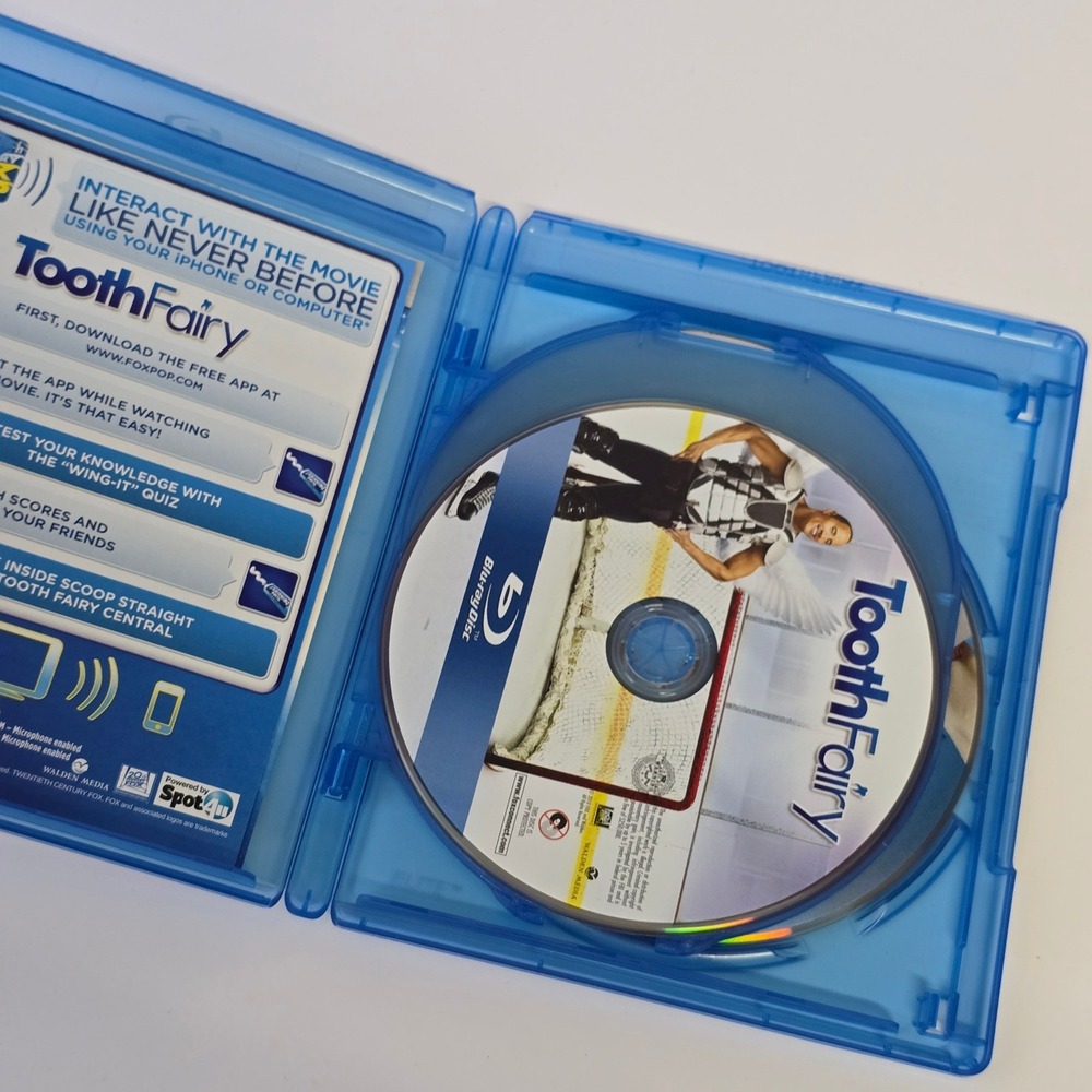 Tooth Fairy Dwayne Johnson Blu-ray DVD Combo Blue Family Comedy - Picture 5 of 6